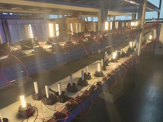Wetech Electronic Technology Limited lini produksi pabrikan