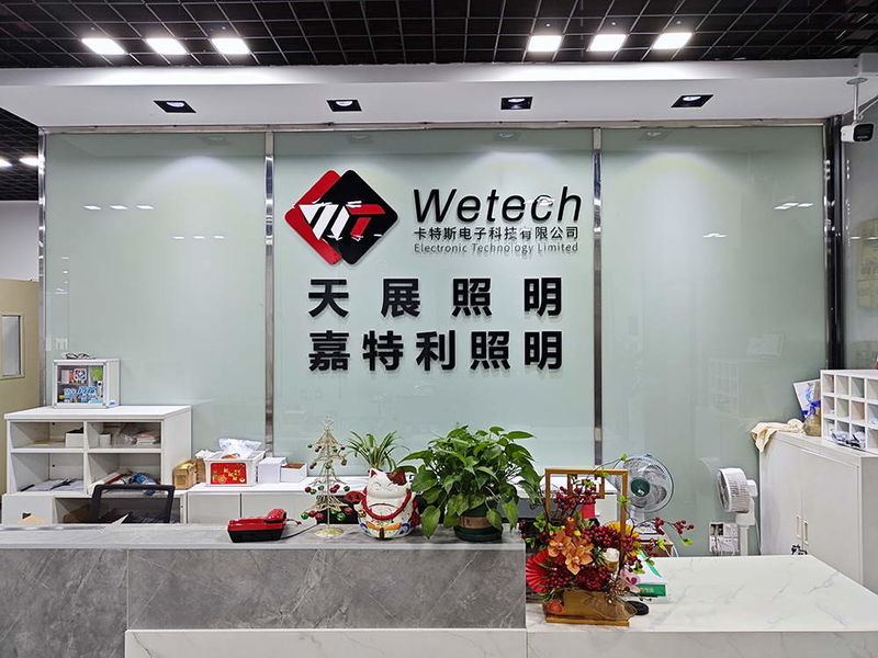 Wetech Electronic Technology Limited lini produksi pabrikan