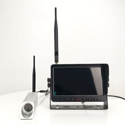 Magnetic Backup Monitor Camera 2412MHz - 2484MHz Wireless Backup Camera Untuk Mobil