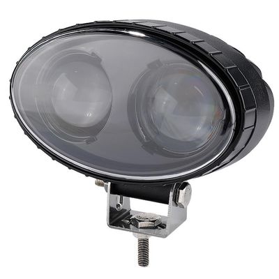 10V - 80V Blue LED Spot Light IP67 Lampu Spot Truk Dengan Bracket Pemasangan Baja Rostless