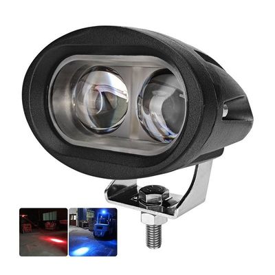 Airproof Forklift Blue Spot Light 10W LED Blue Spot Light 10V - 80V Dengan Rumah Aluminium Diecast