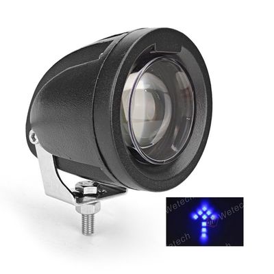 Lampu Peringatan Forklift Blue Arrow dengan Braket Pemasangan Baja Tahan Karat untuk Keamanan dan Ketahanan