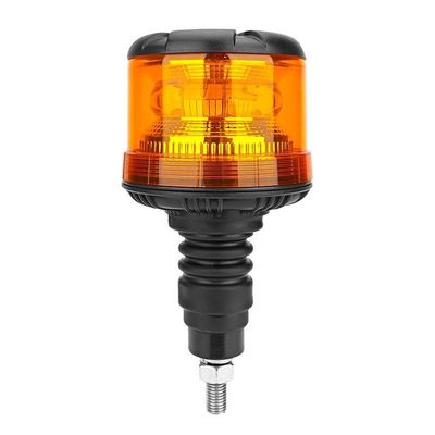 IP65 Sinyal Beacon Disesuaikan Forklift Beacon Cahaya Amber DIN Stem Base