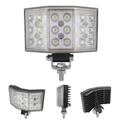 Lampu Kerja LED Tahan Air 12V 54W IP67 untuk Traktor Truk dengan Rumah Aluminium Diecast