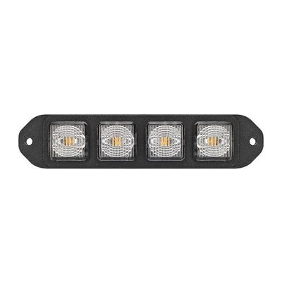 12W Lampu Strobe Truk 12V - 24V Lampu Strobe LED Tipis Untuk Forklift Daya Tinggi