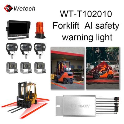 Forklift AI Safety Warning Light 10V - 80V Forklift Zona Merah Lampu Merah 10W