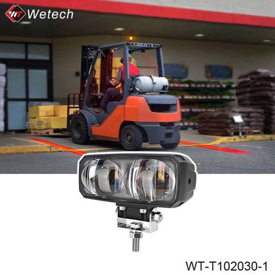 High Brightness Forklift Red Zone Light 30W LED Forklift Lampu tahan air