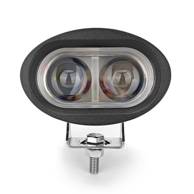 Lampu Peringatan Keselamatan Forklift DC 10-80V Tahan Air IP 67 Lampu Sorot LED Biru 10W untuk Keselamatan Kerja