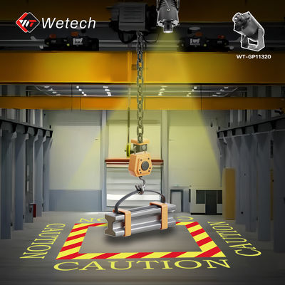 320W Gobo Light Projector Indoor Projector Light Logo Disesuaikan Gambar