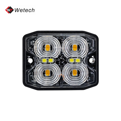 LED Custom Yellow Strobe Light 12W Lampu Strobe Darurat Untuk Truk