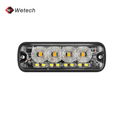 Commercial Grille Strobe Lampu 6W - 10W Amber Strobe Lampu Untuk Truk