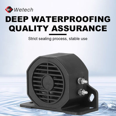 Tegangan Operasi 12-24V DC Forklift Keamanan Peringatan Buzzer Horn 110V Truk Reversing Speaker Back Up Alarm