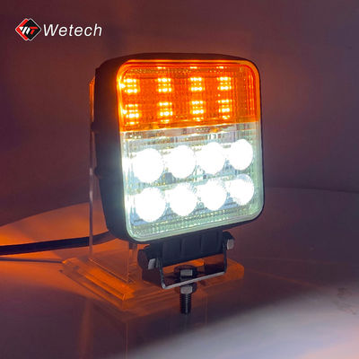 Lampu Kerja Kendaraan Off-road LED Sorot 24W dengan Sinyal Belok Tahan Air IP67 dan Mendukung Pembayaran USD