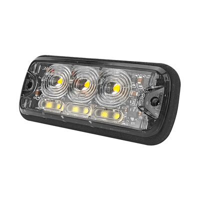 IP67 Waterproof 12-24V DC Truck Strobe Light dengan CREE LED Chip untuk Peringatan Kendaraan