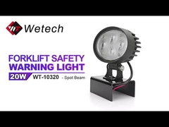 WT-10320 Blue Spot Light 10V - 80V Forklift Blue Spotlight dengan peringatan zona keselamatan tabrakan