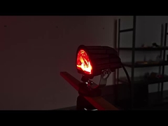 Airproof Forklift Arc Safety Light 20W Forklift Lampu Sisi Merah Disesuaikan