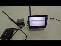 Magnetic Backup Monitor Camera 2412MHz - 2484MHz Wireless Backup Camera Untuk Mobil