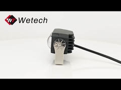 WT-T102030 IP67 Lampu Zona Merah Forklift 10V - 80V Lampu Keselamatan Merah Untuk Forklift