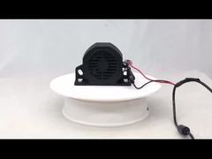 IP67 Forklift Backup Alarm Hitam Forklift Reversing Beeper 15W Dengan Bahan Nylon yang awet