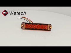 WT-10918 Lampu Strobo Truk IP67 LED 18W Lampu Kendaraan Darurat LED Dengan Pola Berkedip Fungsi