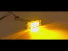 WT-D10909 LED Customized Yellow Strobe Light 12W Lampu Strobe Darurat Untuk Truk