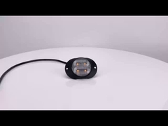 WT-TC10912-1 Lampu Strobo Kilat 12V 24V LED Amber Lampu Peringatan Strobo Untuk Truk Stiker 3m