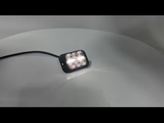 WT-10918-2 12-24V LED Lampu Peringatan Strobe IP67 Lampu Strobe Untuk Truk Penggali Traktor
