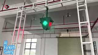 Lampu Keselamatan Forklift AI Meningkatkan Efisiensi Gudang